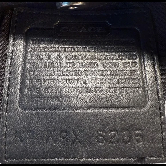 Coach 1999 vintage Coach Neoprene black mini hobo - Picture 4 of 10